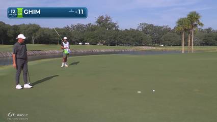 Doug Ghim | Round 2 | 12th hole | Shot 4 | 2025 The RSM Classic