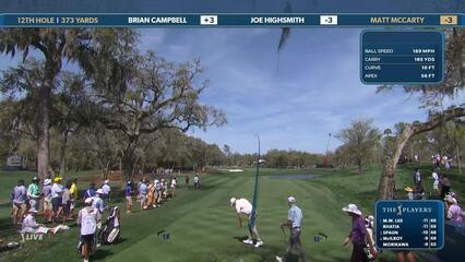 Matt McCarty | Round 2 | 12th hole | Shot 1 | 2025 THE PLAYERS