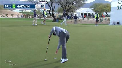 Adam Hadwin | 2023 WM Phoenix Open | Round 2 | 15th hole | Shot 5