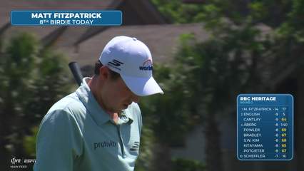 Matt Fitzpatrick | Round 2 | 17th hole | Shot 2 | 2026 RBC Heritage