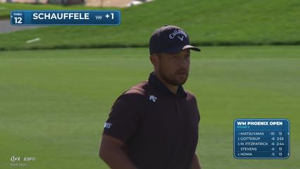 Xander Schauffele | Round 2 | 3rd hole | Shot 4 | 2026 WM Phoenix Open