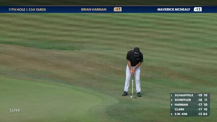 Brian Harman | 2024 THE PLAYERS | Round 4 | 11th hole | Shot 4