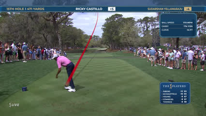 Sudarshan Yellamaraju | Round 3 | 15th hole | Shot 1 | 2026 THE PLAYERS