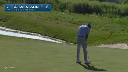 Adam Svensson | Round 4 | 2nd hole | Shot 4 | 2025 John Deere