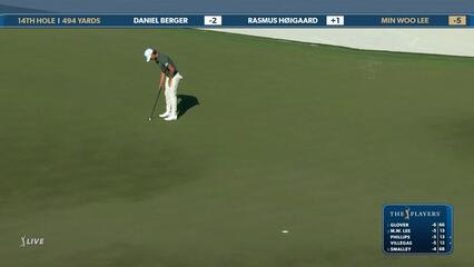 Min Woo Lee | Round 1 | 14th hole | Shot 4 | 2025 THE PLAYERS