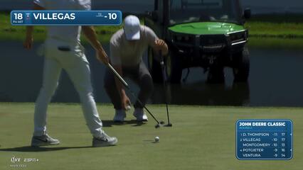Camilo Villegas | Round 2 | 18th hole | Shot 4 | 2025 John Deere