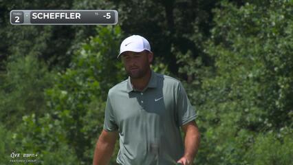 Scottie Scheffler | Round 2 | 2nd hole | Shot 3 | 2025 BMW Championship