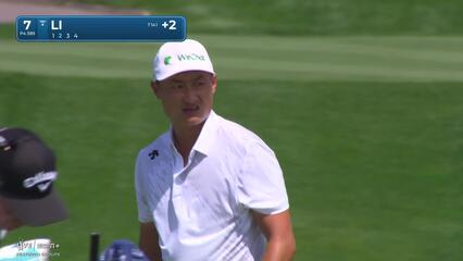 Haotong Li | Round 1 | 7th hole | Shot 2 | 2025 3M Open