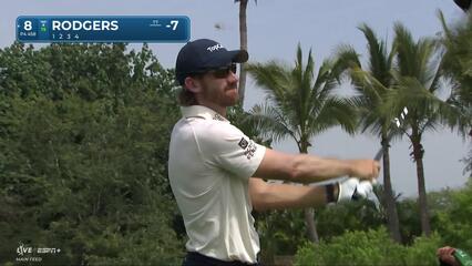 Patrick Rodgers | Round 2 | 8th hole | Shot 1 | 2025 Mexico Open