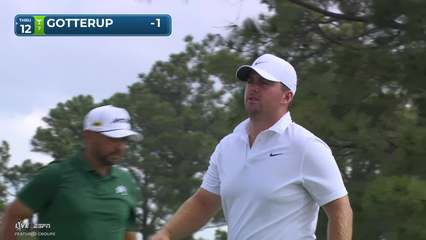 Chris Gotterup | Round 1 | 3rd hole | Shot 5 | -1 Houston Open