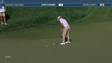 Russell Henley | Round 3 | 5th hole | Shot 4 | 2025 THE PLAYERS