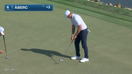 Ludvig Åberg | Round 4 | 6th hole | Shot 4 | 2025 Arnold Palmer Invitational