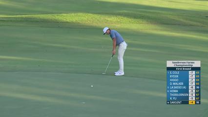 Gordon Sargent | Round 1 | 17th hole | Shot 4 | 2025 Sanderson Farms