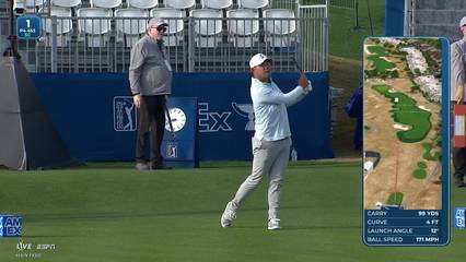 Si Woo Kim | Round 2 | 1st hole | Shot 1 | 2026 The American Express