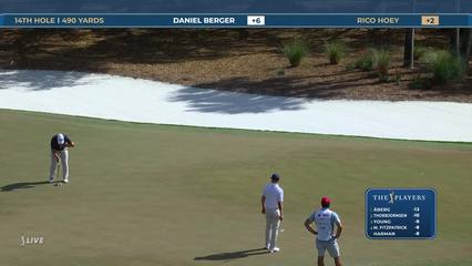 Rico Hoey | Round 4 | 14th hole | Shot 4 | 2026 THE PLAYERS