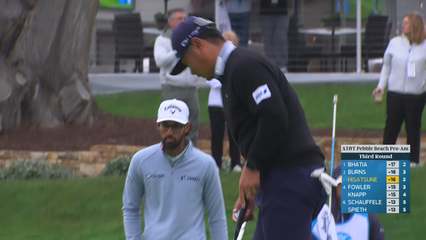 Ryo Hisatsune | Round 3 | 3rd hole | Shot 4 | 2026 AT&T Pebble Beach