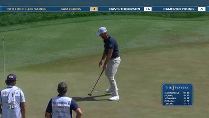 Sam Burns | Round 2 | 18th hole | Shot 5 | 2026 THE PLAYERS