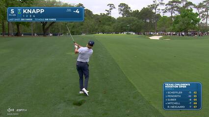 Jake Knapp | Round 2 | 5th hole | Shot 2 | 2025 Houston Open