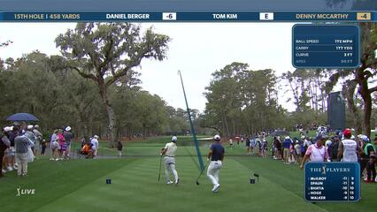 Denny McCarthy | Round 4 | 15th hole | Shot 1 | 2025 THE PLAYERS