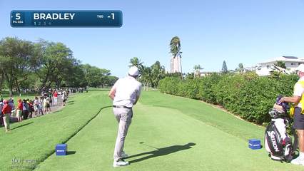 Keegan Bradley | Round 2 | 5th hole | Shot 1 | 2026 Sony Open