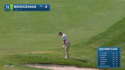 Jacob Bridgeman | Round 2 | 14th hole | Shot 2 | 2026 John Deere
