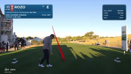 Marcelo Rozo | Round 1 | 11th hole | Shot 1 | 2026 WM Phoenix Open