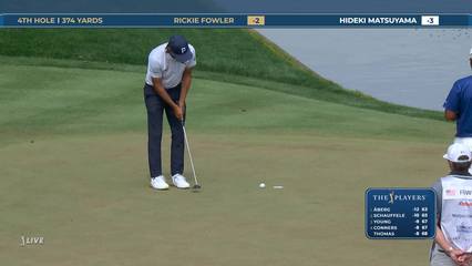 Rickie Fowler | Round 3 | 4th hole | Shot 5 | 2026 THE PLAYERS