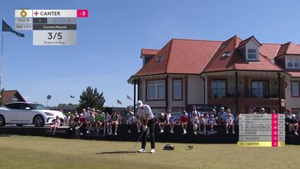 Laurie Canter | Round 2 | 6th hole | Shot 1 | 2025 Genesis Scottish Open