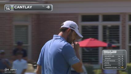 Patrick Cantlay | Round 4 | 14th hole | Shot 3 | 2025 FedEx St. Jude
