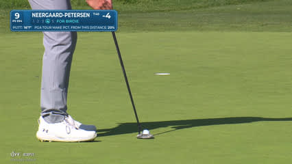 Rasmus Neergaard-Petersen | Round 3 | 9th hole | Shot 4 | 2026 Farmers