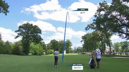 Mark Hubbard | Round 3 | 8th hole | Shot 2 | 2025 Rocket Classic