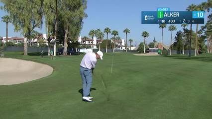 Steven Alker | Round 2 | 11th hole | Shot 2 | 2025 Charles Schwab