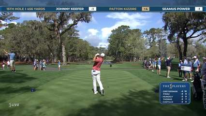 Patton Kizzire | Round 1 | 15th hole | Shot 1 | 2026 THE PLAYERS