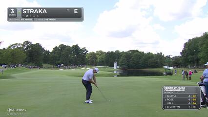 Sepp Straka | Round 1 | 3rd hole | Shot 2 | 2025 FedEx St. Jude