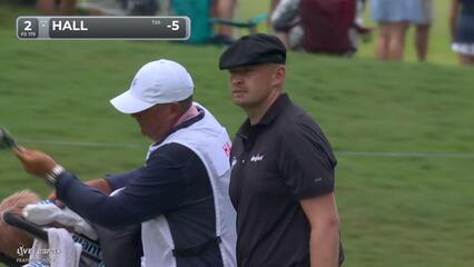 Harry Hall | Round 3 | 2nd hole | Shot 2 | 2025 TOUR Championship