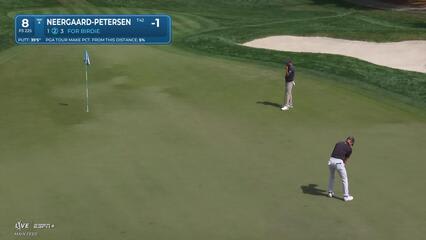 Rasmus Neergaard-Petersen | Round 4 | 8th hole | Shot 2 | 2025 Valspar