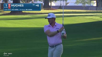 Mackenzie Hughes | Round 4 | 1st hole | Shot 2 | 2026 Truist Championship