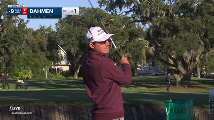 Joel Dahmen | Round 1 | 9th hole | Shot 1 | 2024 The RSM Classic