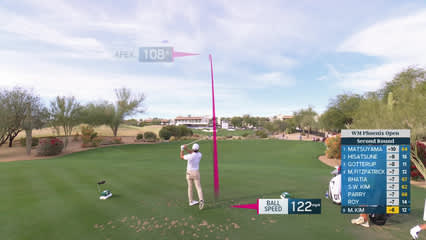 Michael Kim | Round 2 | 4th hole | Shot 1 | 2026 WM Phoenix Open