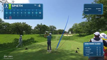 Jordan Spieth | Round 3 | 3rd hole | Shot 1 | 2026 John Deere