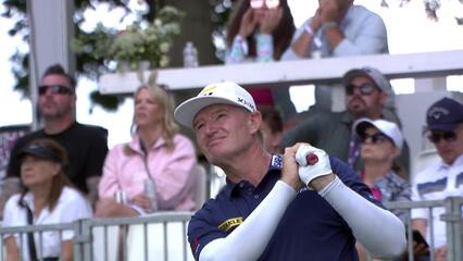 Ernie Els | Round 3 | 17th hole | Shot 1 | 2025 Ally Challenge