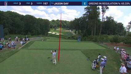Jason Day | Round 3 | 3rd hole | Shot 1 | 2025 BMW Championship