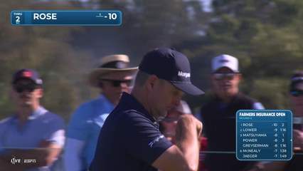 Justin Rose | Round 2 | 2nd hole | Shot 4 | 2026 Farmers
