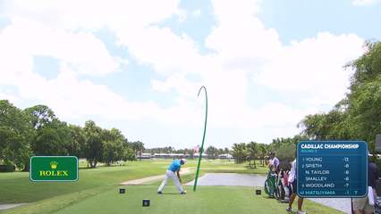 Hideki Matsuyama | Round 3 | 8th hole | Shot 1 | 2026 Cadillac