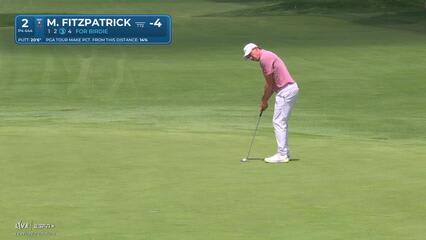 Matt Fitzpatrick | Round 2 | 2nd hole | Shot 4 | 2025 Rocket Classic