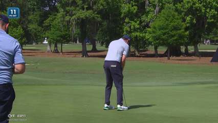 Matt Fitzpatrick | Round 1 | 11th hole | Shot 4 | 2026 Zurich Classic