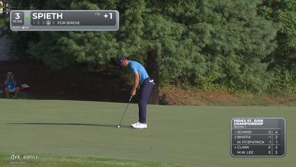 Jordan Spieth | Round 1 | 3rd hole | Shot 5 | 2025 FedEx St. Jude