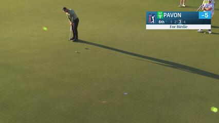 Matthieu Pavon | Round 1 | 6th hole | Shot 4 | 2025 WM Phoenix Open