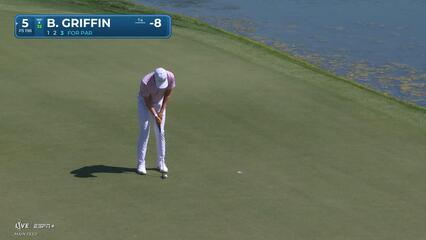 Ben Griffin | Round 2 | 5th hole | Shot 3 | 2025 Cognizant Classic