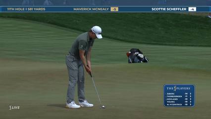 Maverick McNealy | Round 4 | 11th hole | Shot 5 | 2026 THE PLAYERS